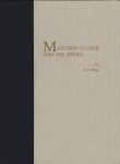 Front cover of 'Matthew Parker and His Books' by R.I. Page (1993), a co-publication of the Research Group on Manuscript Evidence, with photography by Mildred Budny