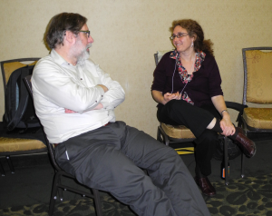 Conversation at the Anniversary Reception (2014 Congress) with Photography by Mildred Budny