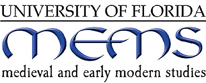 Logo of the Center for Medieval and Early Modern Studies at the University of Florida, reproduced here by permission