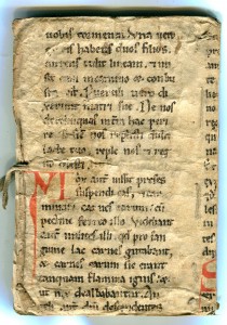 Recto of Part-Leaf from the Passio Sancti Blasii in a private collection.