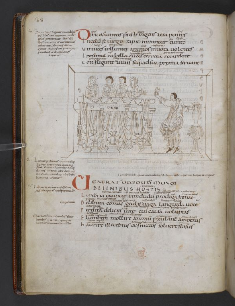 © The British Library Board. Additional MS 24199, folio 16v. Reproduced by permission.