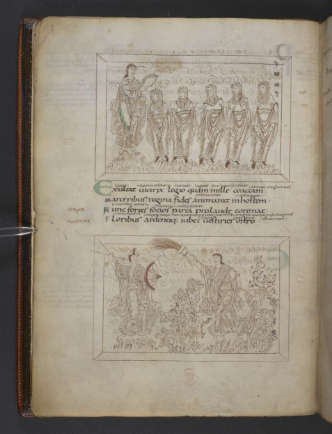© The British Library Board. Additional MS 24199, folio 5v. Reproduced by permission.