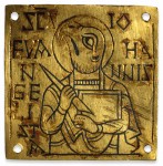 The Brandon Plaque. 9th-century Anglo-Saxon gold and niello. The British Museum, via Creative Commons.