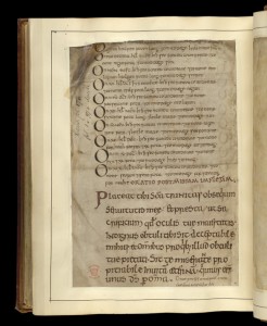 © The British Library Board. Cotton MS Tiberius A III folio 179v. Reproduced by permission.