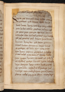 © The British Library Board. Cotton MS Vitellius A XV folio 139r. Reproduced by permission.