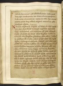 © The British Library Board. Cotton MS Tiberius A III folio 60v. Reproduced by permission.