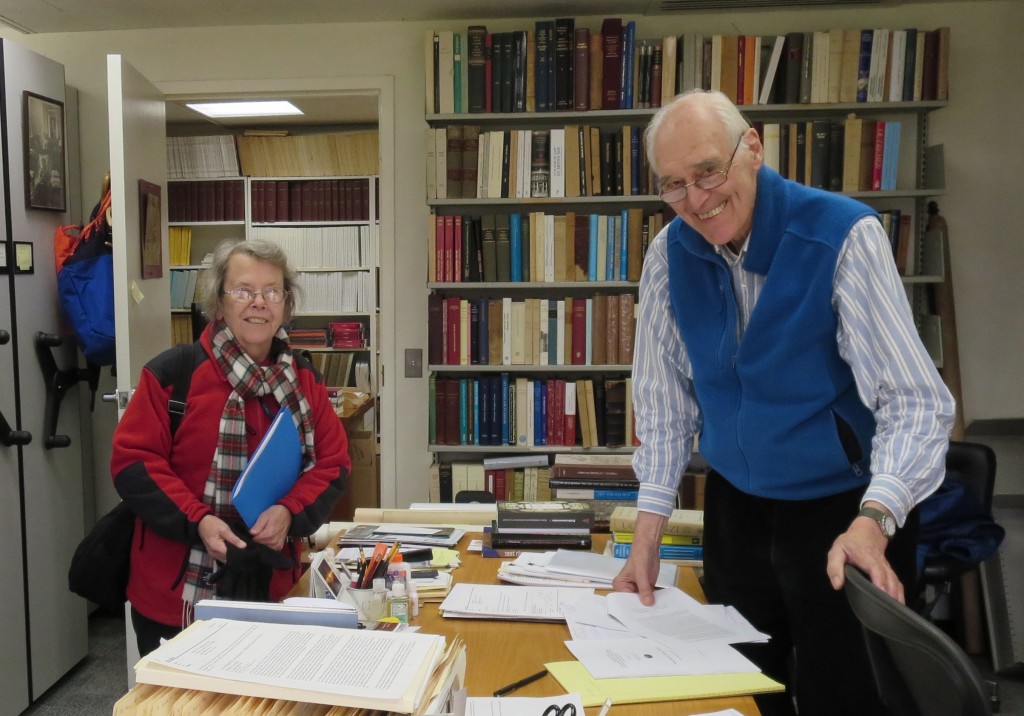 2 Princeton Trustees of the Research Group on Manuscript Evidence. 7 December 2015. Photography © Mildred Budny.