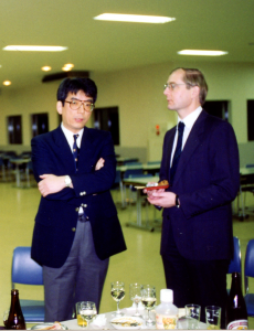 Reception at Tokyo University at Komaba 28 November 1992 Photograph © Mildred Budny