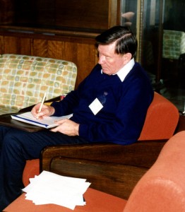 Derek Baker at the 1992 Kalamazoo Congress