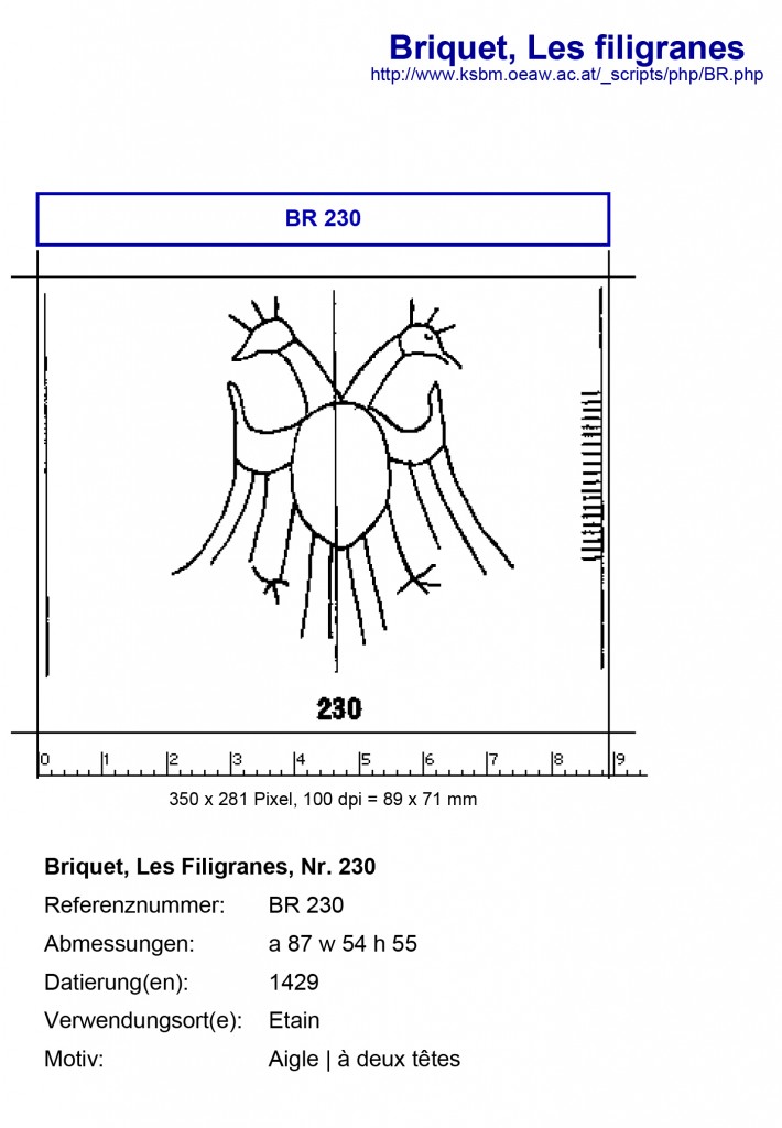 Briquet Online, No. 230: Aigle