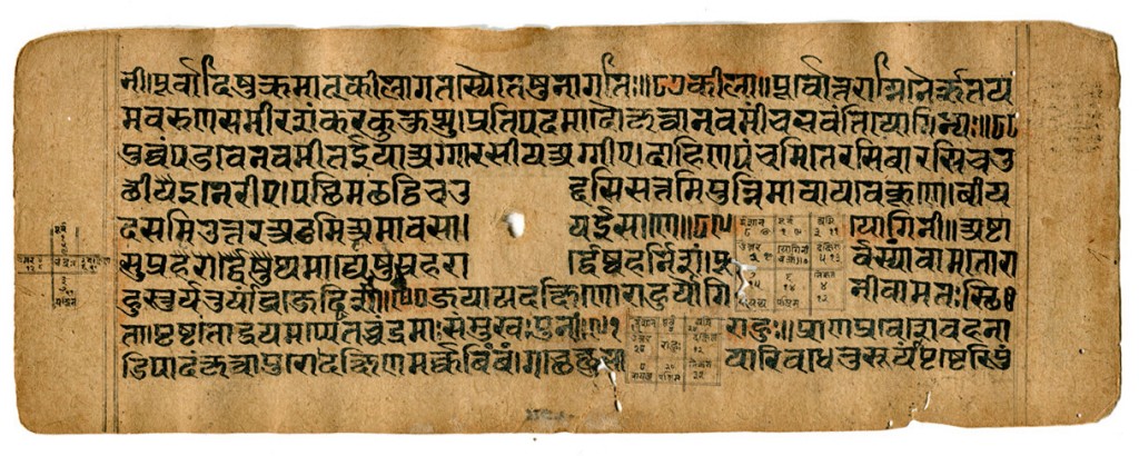 zoo13poster 10 upright = Kalpaspura leaf in Prakrit, western India c 1500