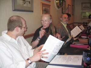 Asa Mittman, Mildred Budny, and Hans Sauer at the 2007 Congress. Photography by Larissa Tracy.