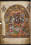 Cotton MS Vespasian A I folio 30v canvas