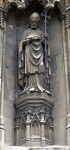 Lanfrancstatuecanterburycathedraloutside