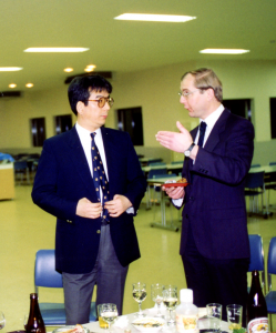 Reception at Tokyo University Komaba, 28 November 1992. Photograph © Mildred Budny