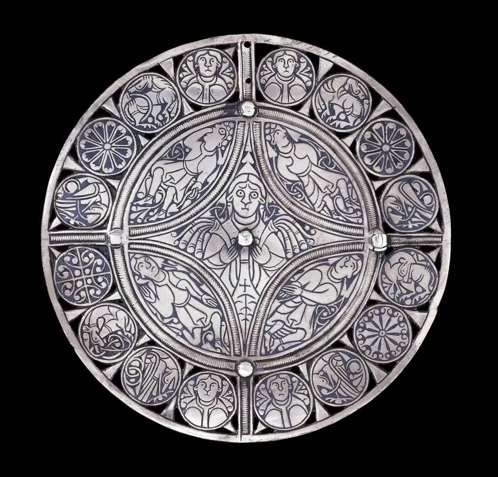 The 9th-Century Fuller Brooch. © Trustees of the British Museum.