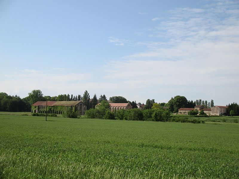 Cîteaux Abbey within its landscape. Photograph by Arneau 25 via Creative Commons.