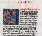 Opening of the Book of Maccabees in Otto Ege MS 19. Private Collection.