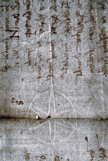 Private Collection, Italian Astrology Text, Watermark.