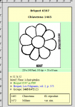 Briquet 6597 Flower with 8 Petals cropped