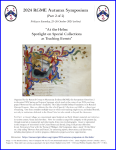 Poster 1 2024 RGME Autumn Symposium (11 Oct 2024) with border