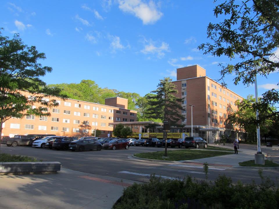 Western Michigan University, Valley III from the side. Photograph: David W. Sorenson.