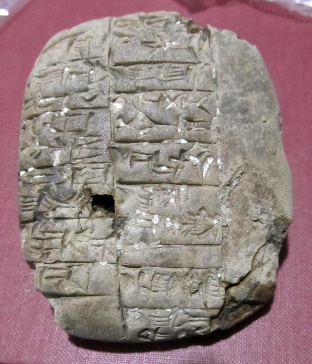 Cuneiform tablet, Early Dynastic period 